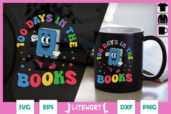 100 Days of School SVG for Crafts & Graphics