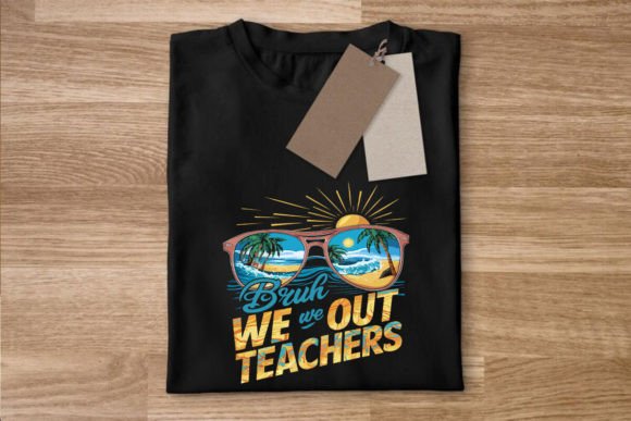 Bruh We out Teachers SVG: Chic Graphics for Crafts