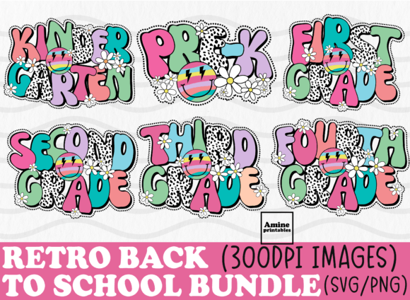 Retro Teacher Bundle Dalmatian Dots SVG: Graphics for Crafts