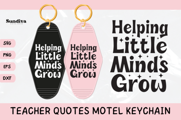 Review: Teacher Sayings Motel Keychain SVG 20