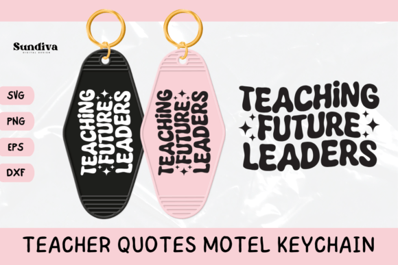 Reviewing Teacher Sayings Motel Keychain SVG 19