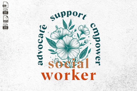 School Social Worker Svg Advocate Svg: Graphics for Crafts